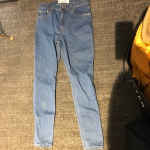 Reformation stretchy skinny jeans